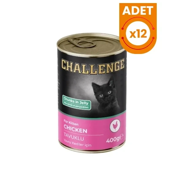 Challenge Tavuklu Yavru Konserve Kedi Maması