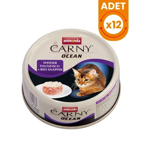 Animonda Carny Ton Balıklı ve Kırlangıç Yetişkin Konserve Kedi Maması