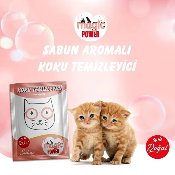 Lepus Magic Power Toz Kedi Koku Giderici
